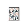 Picture of Pink and Gray Flowers II  _GroupedProduct_Rectangle_Portrait_Canvas_Framed_