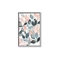 Picture of Pink and Gray Flowers II  _GroupedProduct_Rectangle_Portrait_Canvas_Framed_