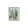 Picture of Plant Party I  _GroupedProduct_Rectangle_Portrait_Canvas_Framed_
