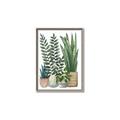 Picture of Plant Party I  _GroupedProduct_Rectangle_Portrait_Canvas_Framed_