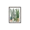 Picture of Plant Party I  _GroupedProduct_Rectangle_Portrait_Canvas_Framed_