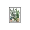 Picture of Plant Party I  _GroupedProduct_Rectangle_Portrait_Canvas_Framed_