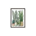 Picture of Plant Party I  _GroupedProduct_Rectangle_Portrait_Canvas_Framed_