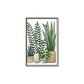 Picture of Plant Party I  _GroupedProduct_Rectangle_Portrait_Canvas_Framed_