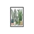 Picture of Plant Party I  _GroupedProduct_Rectangle_Portrait_Canvas_Framed_