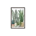 Picture of Plant Party I  _GroupedProduct_Rectangle_Portrait_Canvas_Framed_
