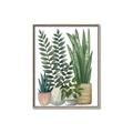 Picture of Plant Party I  _GroupedProduct_Rectangle_Portrait_Canvas_Framed_