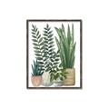 Picture of Plant Party I  _GroupedProduct_Rectangle_Portrait_Canvas_Framed_