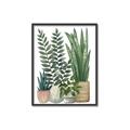 Picture of Plant Party I  _GroupedProduct_Rectangle_Portrait_Canvas_Framed_