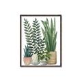 Picture of Plant Party I  _GroupedProduct_Rectangle_Portrait_Canvas_Framed_