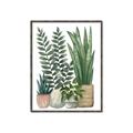 Picture of Plant Party I  _GroupedProduct_Rectangle_Portrait_Canvas_Framed_
