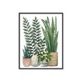 Picture of Plant Party I  _GroupedProduct_Rectangle_Portrait_Canvas_Framed_
