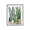 Picture of Plant Party I  _GroupedProduct_Rectangle_Portrait_Canvas_Framed_