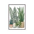 Picture of Plant Party I  _GroupedProduct_Rectangle_Portrait_Canvas_Framed_