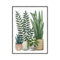 Picture of Plant Party I  _GroupedProduct_Rectangle_Portrait_Canvas_Framed_