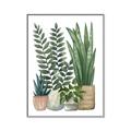 Picture of Plant Party I  _GroupedProduct_Rectangle_Portrait_Canvas_Framed_