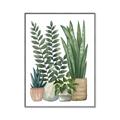 Picture of Plant Party I  _GroupedProduct_Rectangle_Portrait_Canvas_Framed_