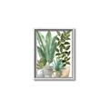 Picture of Plant Party II  _GroupedProduct_Rectangle_Portrait_Canvas_Framed_