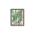 Picture of Plant Party II  _GroupedProduct_Rectangle_Portrait_Canvas_Framed_