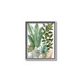 Picture of Plant Party II  _GroupedProduct_Rectangle_Portrait_Canvas_Framed_