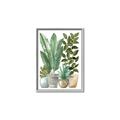 Picture of Plant Party II  _GroupedProduct_Rectangle_Portrait_Canvas_Framed_