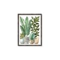 Picture of Plant Party II  _GroupedProduct_Rectangle_Portrait_Canvas_Framed_