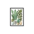 Picture of Plant Party II  _GroupedProduct_Rectangle_Portrait_Canvas_Framed_