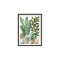 Picture of Plant Party II  _GroupedProduct_Rectangle_Portrait_Canvas_Framed_