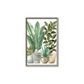 Picture of Plant Party II  _GroupedProduct_Rectangle_Portrait_Canvas_Framed_