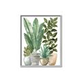 Picture of Plant Party II  _GroupedProduct_Rectangle_Portrait_Canvas_Framed_