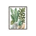 Picture of Plant Party II  _GroupedProduct_Rectangle_Portrait_Canvas_Framed_