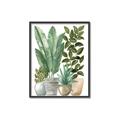 Picture of Plant Party II  _GroupedProduct_Rectangle_Portrait_Canvas_Framed_