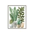Picture of Plant Party II  _GroupedProduct_Rectangle_Portrait_Canvas_Framed_