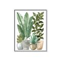 Picture of Plant Party II  _GroupedProduct_Rectangle_Portrait_Canvas_Framed_