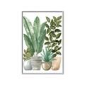 Picture of Plant Party II  _GroupedProduct_Rectangle_Portrait_Canvas_Framed_