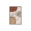Picture of Line Drawn Fun Neutral I _GroupedProduct_Rectangle_Portrait_Canvas_Framed_