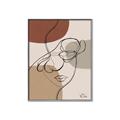 Picture of Line Drawn Fun Neutral I _GroupedProduct_Rectangle_Portrait_Canvas_Framed_