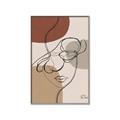 Picture of Line Drawn Fun Neutral I _GroupedProduct_Rectangle_Portrait_Canvas_Framed_