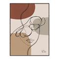 Picture of Line Drawn Fun Neutral I _GroupedProduct_Rectangle_Portrait_Canvas_Framed_