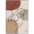 Picture of Line Drawn Fun Neutral I _GroupedProduct_Rectangle_Portrait_Canvas_Framed_