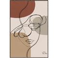 Picture of Line Drawn Fun Neutral I _GroupedProduct_Rectangle_Portrait_Canvas_Framed_