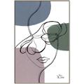 Picture of Line Drawn Fun I  _GroupedProduct_Rectangle_Portrait_Canvas_Framed_