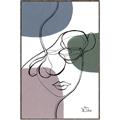 Picture of Line Drawn Fun I  _GroupedProduct_Rectangle_Portrait_Canvas_Framed_