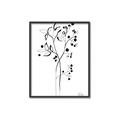 Picture of Branches Drawing _GroupedProduct_Rectangle_Portrait_Canvas_Framed_