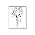 Picture of Branches Drawing _GroupedProduct_Rectangle_Portrait_Canvas_Framed_