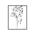 Picture of Branches Drawing _GroupedProduct_Rectangle_Portrait_Canvas_Framed_