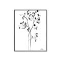 Picture of Branches Drawing _GroupedProduct_Rectangle_Portrait_Canvas_Framed_