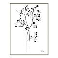 Picture of Branches Drawing _GroupedProduct_Rectangle_Portrait_Canvas_Framed_