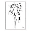 Picture of Branches Drawing _GroupedProduct_Rectangle_Portrait_Canvas_Framed_