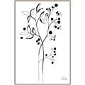 Picture of Branches Drawing _GroupedProduct_Rectangle_Portrait_Canvas_Framed_